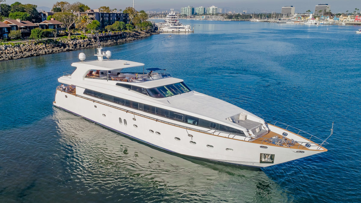 Luxury Super Yacht for VIPs Marina del Rey Los Angeles